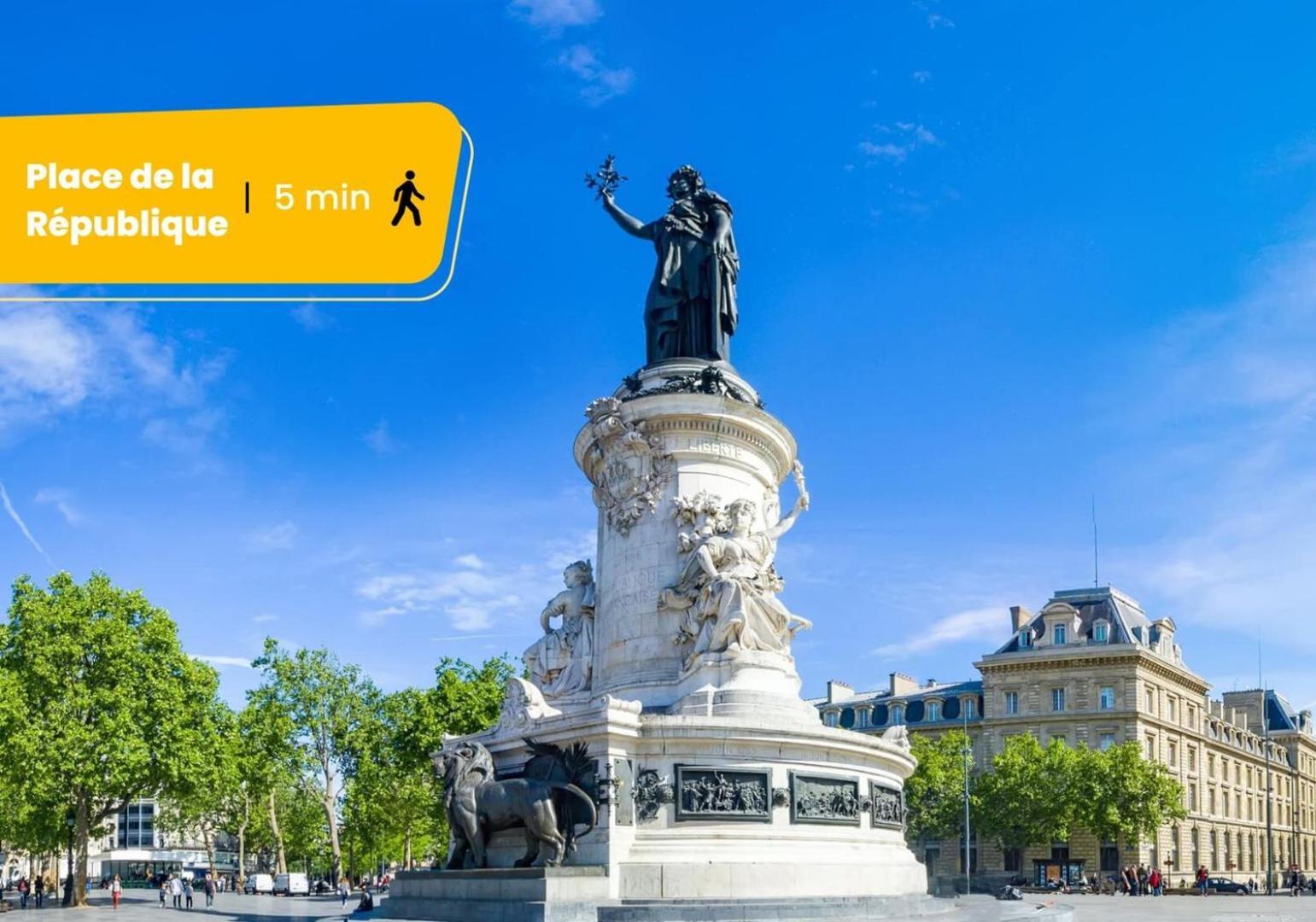 Apartment Mericourt Suite, Place De La Republique Paris
